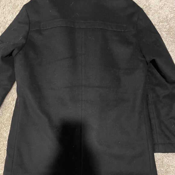 Hugo Boss Wool Cashmere Blend Men’s Car Coat Size US 44 Regular. Black. - Picture 15 of 16